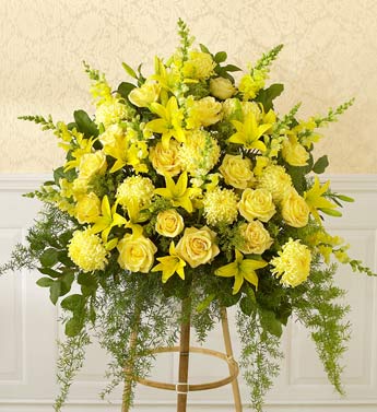 Yellow Glow Arrangement