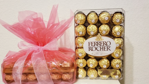 Ferrero Rocher Fine Hazelnut Chocolates, 21.2 oz, 48 Counts