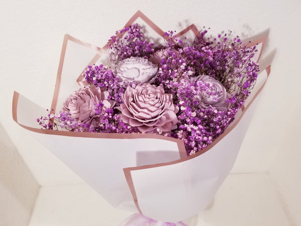 Lavender Dried Flowers Bouquet