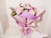 Pastel Palette Mix Seasonal Flowers Bouquet