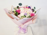 Pastel Palette Mix Seasonal Flowers Bouquet 5