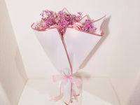 Pink Dried Flowers Bouquet