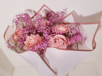 Pink Dried Flowers Bouquet