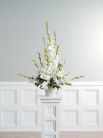 Gladiolus Pedestal Arrangement